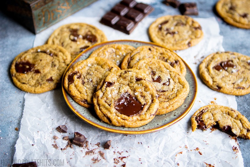 vegan chocolate chip cookies 